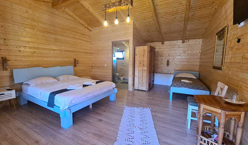 Alba county Accommodation  in Transylvania triple room with balcony 1